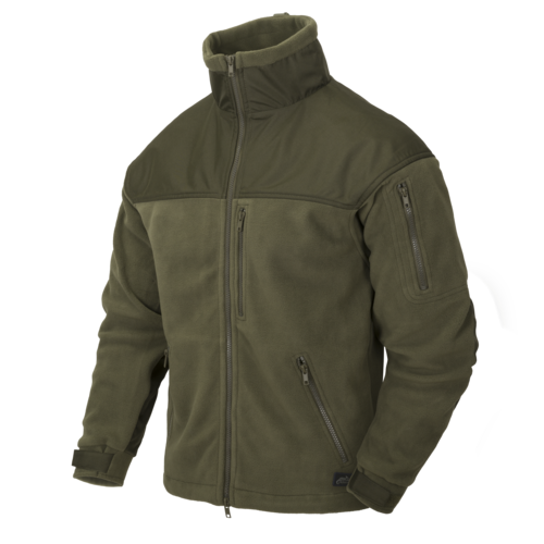 fleece-mikina-Classic-Army-Helikon-Tex-olivová